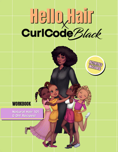 Hello Hair x Curl Code Black Workbook